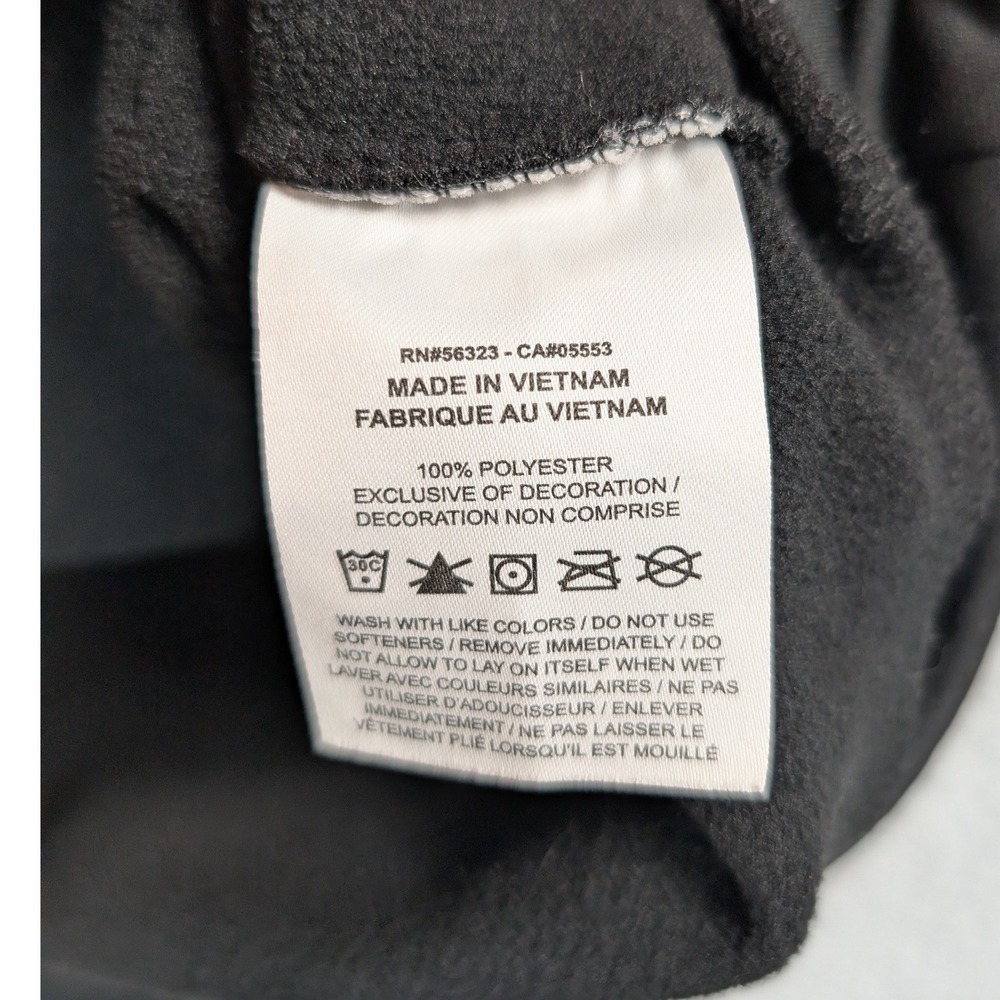Nike Mens Therma-FIT Training Hoodie Black White Swoosh CU6238-010 Size M - Picture 6 of 8